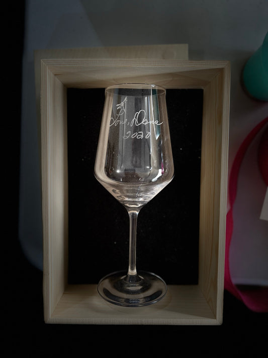 Sentimental Etched Box - Custom