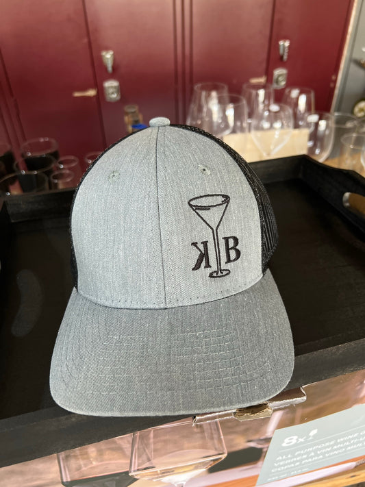 KB Logo Hat ( Gray & Black)