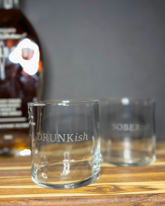 "Drunkish" - Cocktail Glass