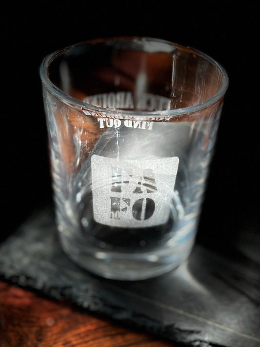 "FAFO" Cocktail Glass 12.5 oz